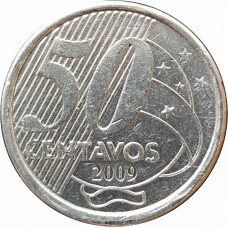 50 сентаво 2009 Бразилия из оборота