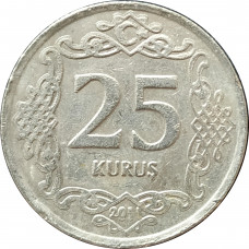 25 курушей 2011 Турция из оборота