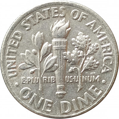 1 дайм 2012 США D из оборота