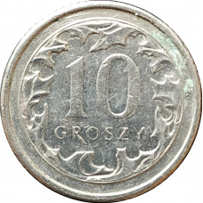 10 грошей 2012 Польша из оборота