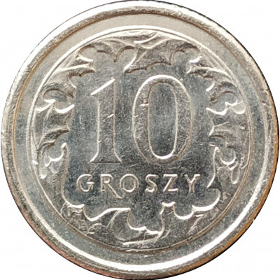 10 грошей 2013 Польша из оборота 10 грошей 2013 Польша из оборота