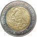 1 песо 2017 Мексика из оборота